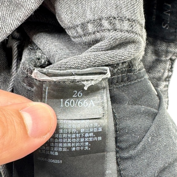 Allsaints Women's Black Grace Slashed Skinny Jeans - Picture 6 of 13